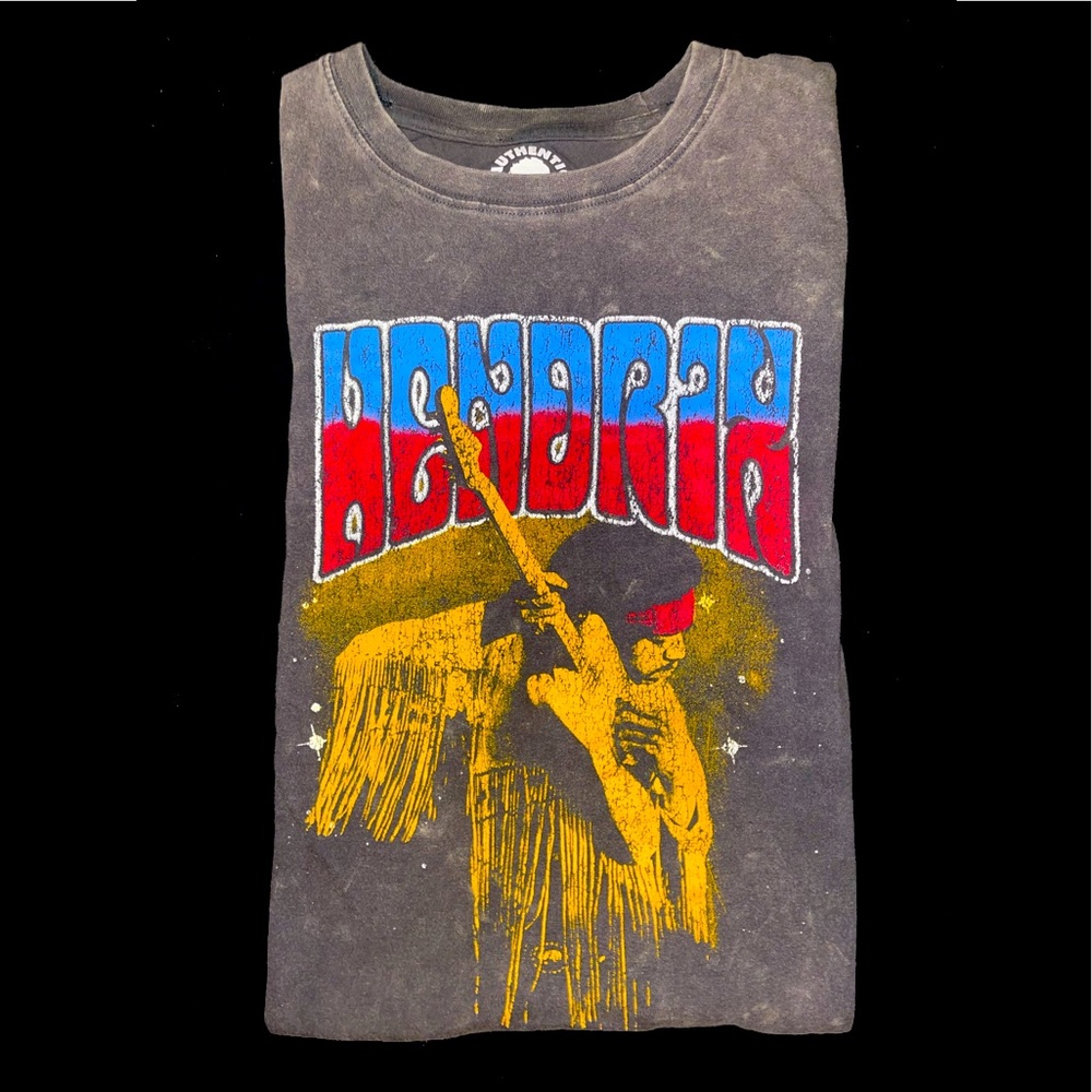Authentic Hendrix shortsleeve tee shirt size : M
